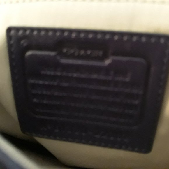 Coach Handbag Purse Purple NWOT - Picture 10 of 10